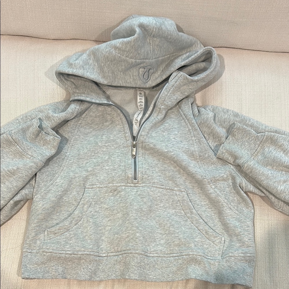 Lululemon Grey Scuba Hoodie